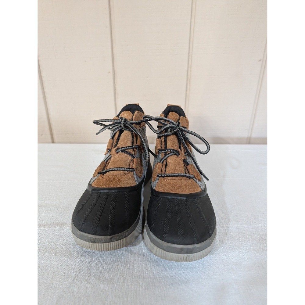 Sorel Out N About III Classic Waterproof Duck Boots Tan Grey Black 2099101244 8 - Picture 3 of 16